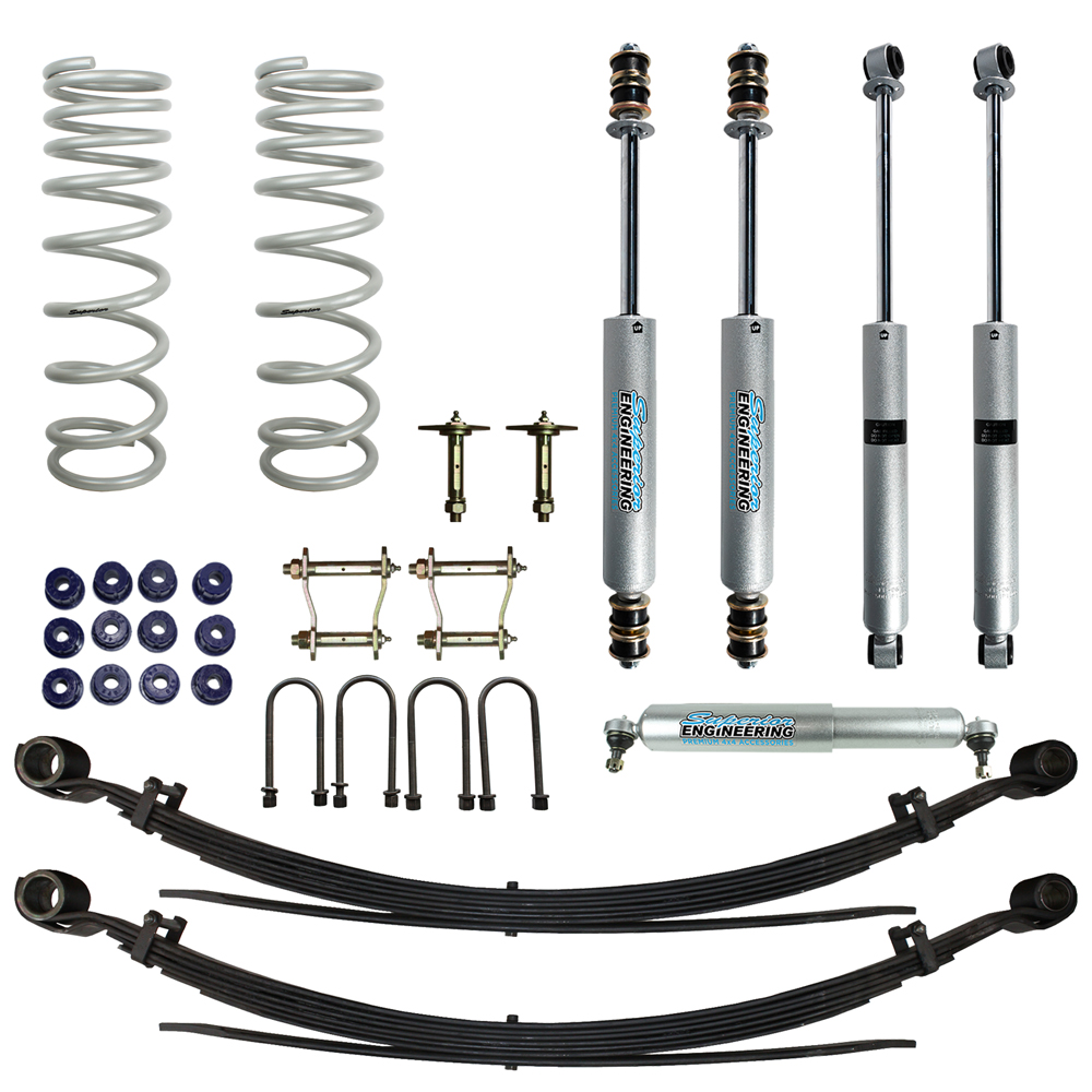 Superior Engineering Build-It-Your-Way Lift Kits Suitable For Toyota LandCruiser 78 Series Pre 07/2016 4.5lt V8 - SUP-78G1-8-KIT-XXX